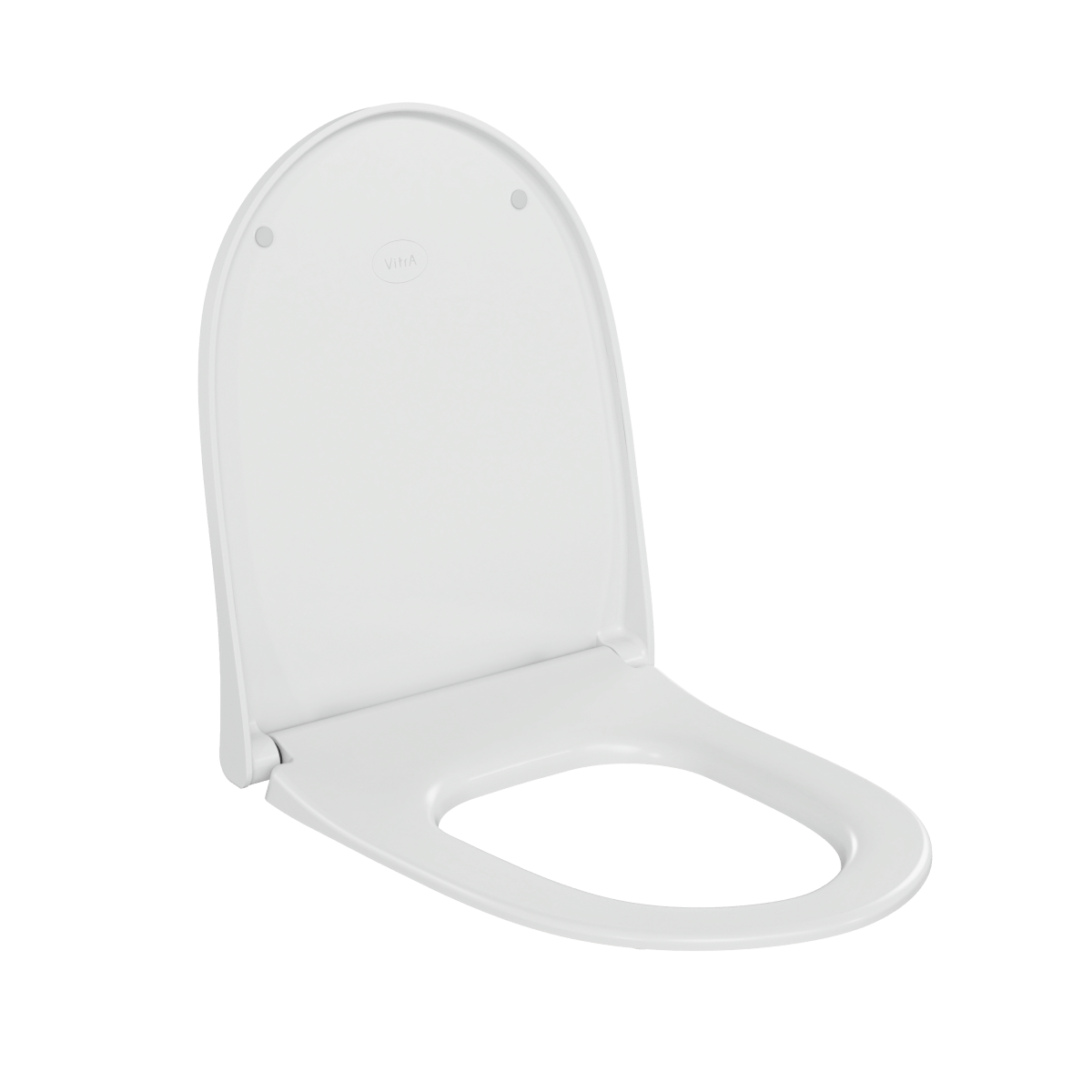 Сиденье для унитаза VitrA Integra (Интегра) 131-003-009, круглое белое дюропласт, с микролифтом