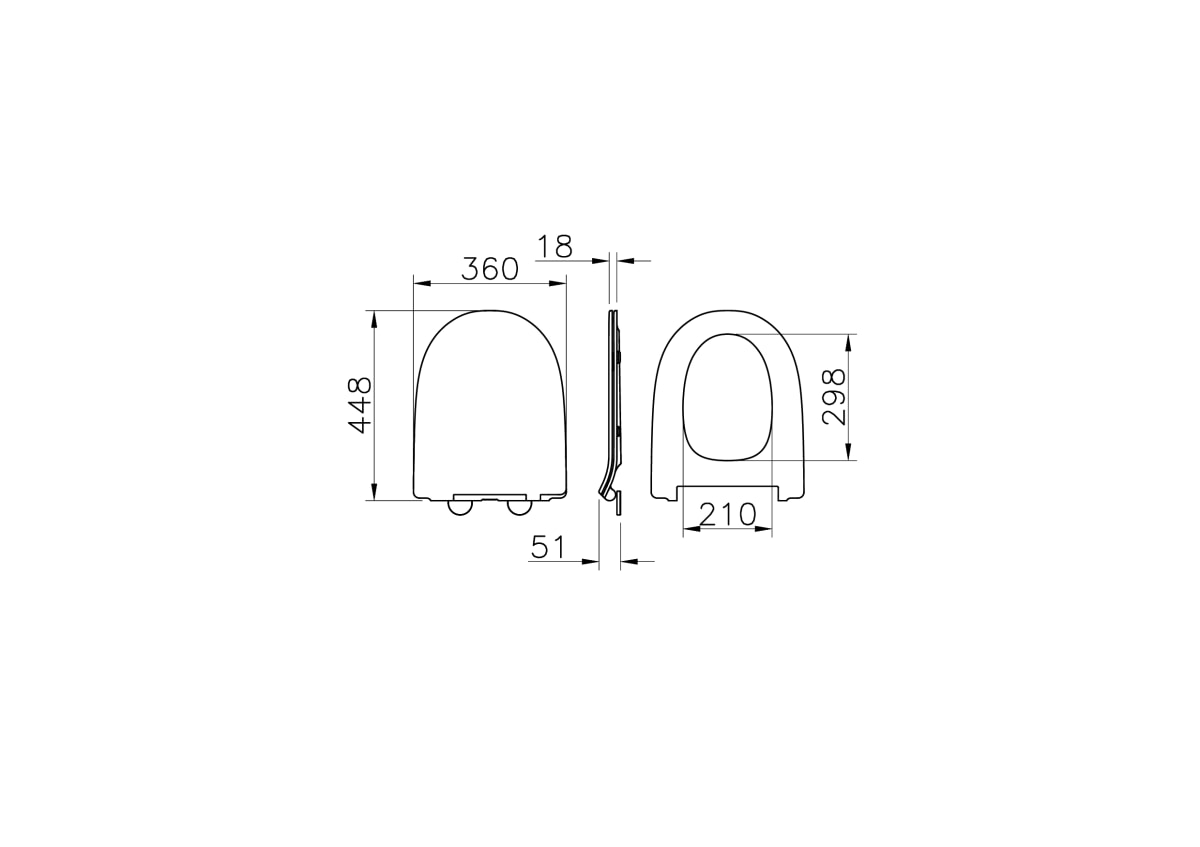 Подвесной унитаз VitrA M50 8302B003-6404, безободковый, смыв торнадо VortexFlush (ВортексФлаш), с сиденьем микролифт дюропласт, белый, санитарный фарфор