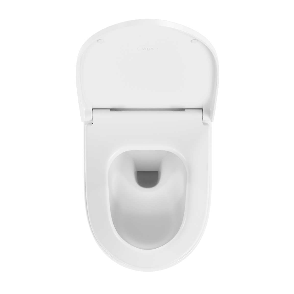 Инсталляция с унитазом VitrA S40 9860B003-7200, комплект 4 в 1, с сиденьем микролифт, безободковый цвет клавиши глянцевый хром