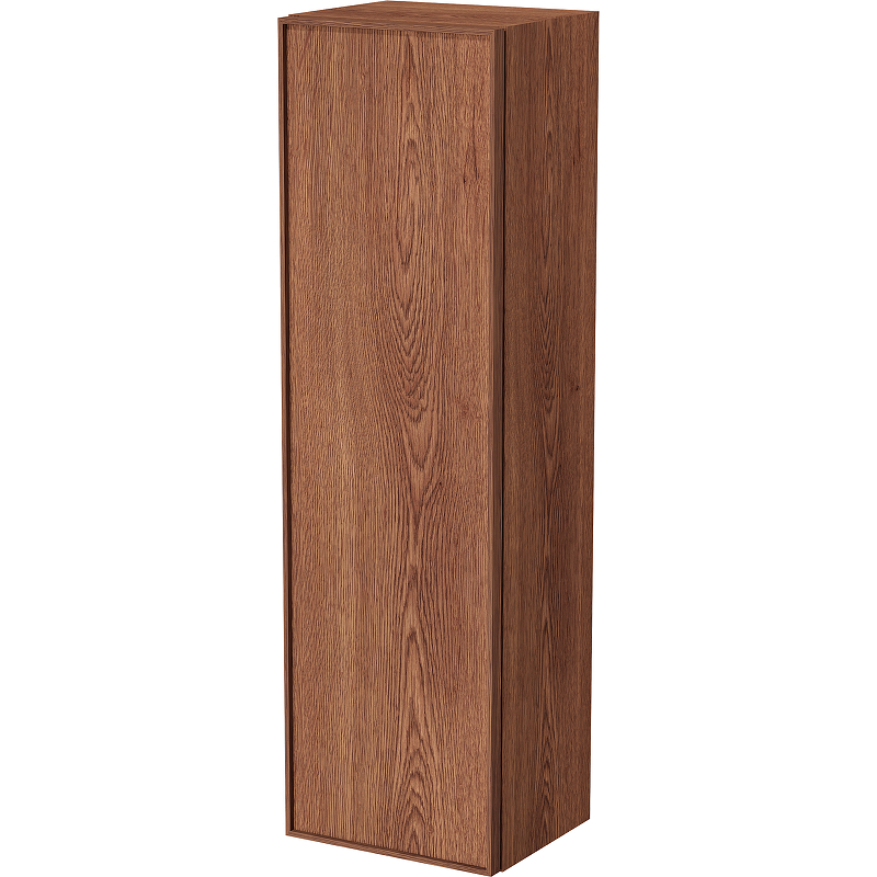 Шкаф пенал в ванную VitrA Metropole Edge 67160 35 см грецкий орех МДФ