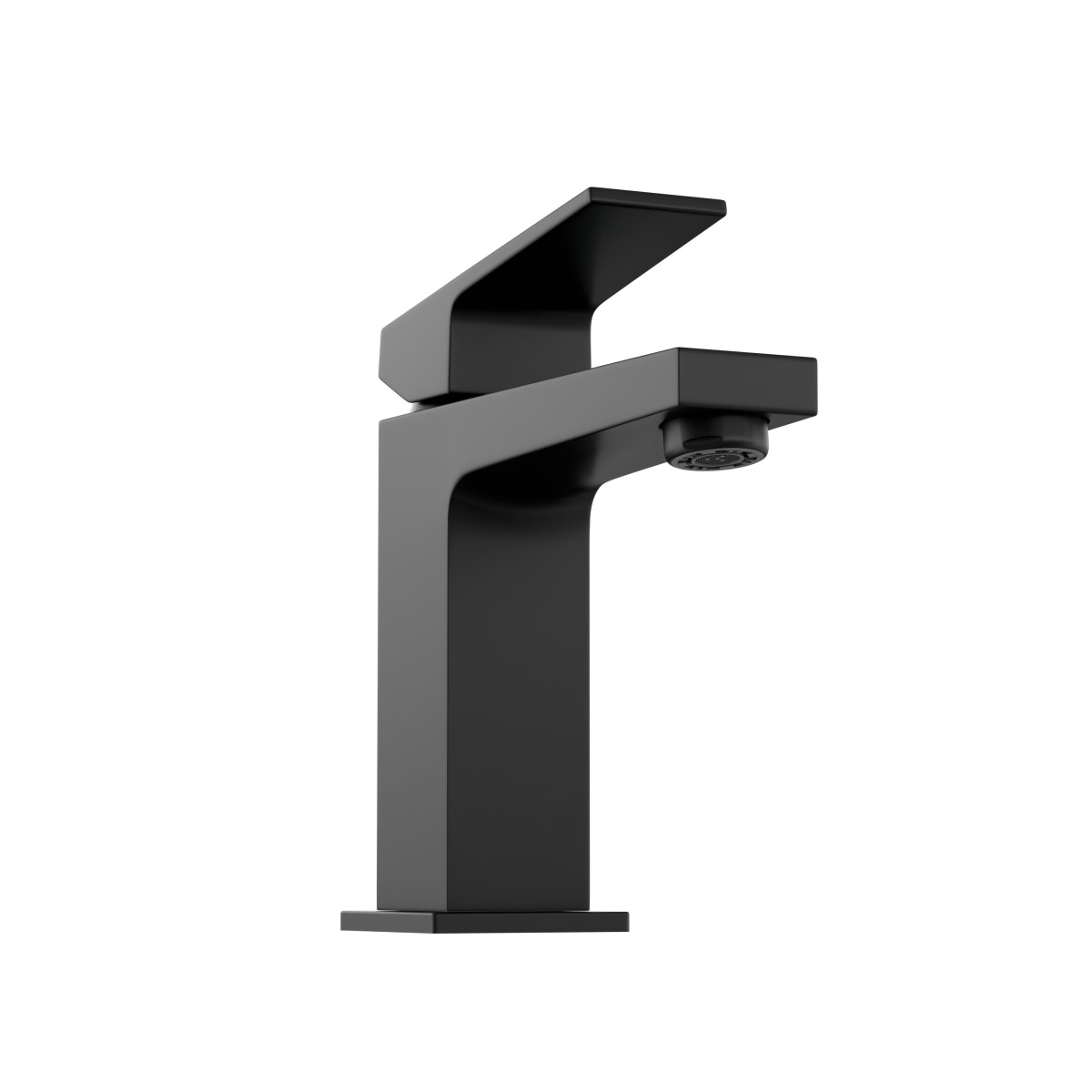 Смеситель для раковины VitrA Minimax Square A4372036EXP однорычажный матовый черный латунь