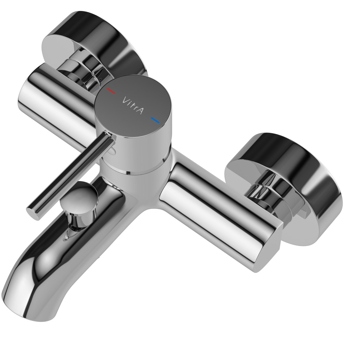 Смеситель настенный VitrA Minimax S A41994EXP для ванны однорычажный хром латунь