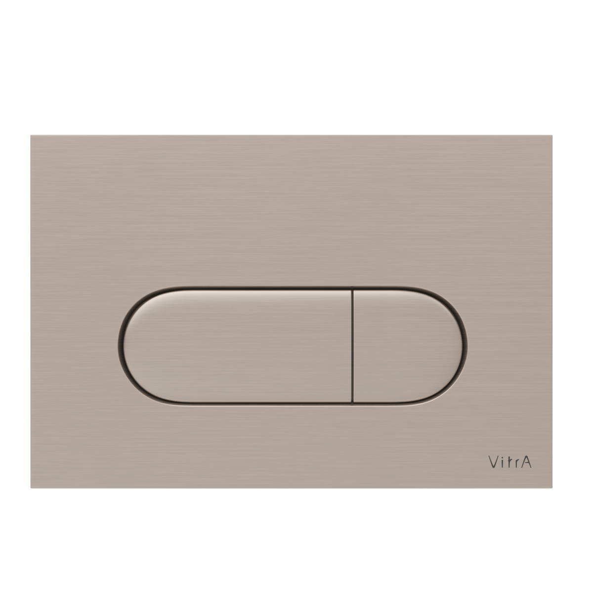 Кнопка смыва для инсталляции VitrA Root Round 740-2295 брашированный никель двойный смыв