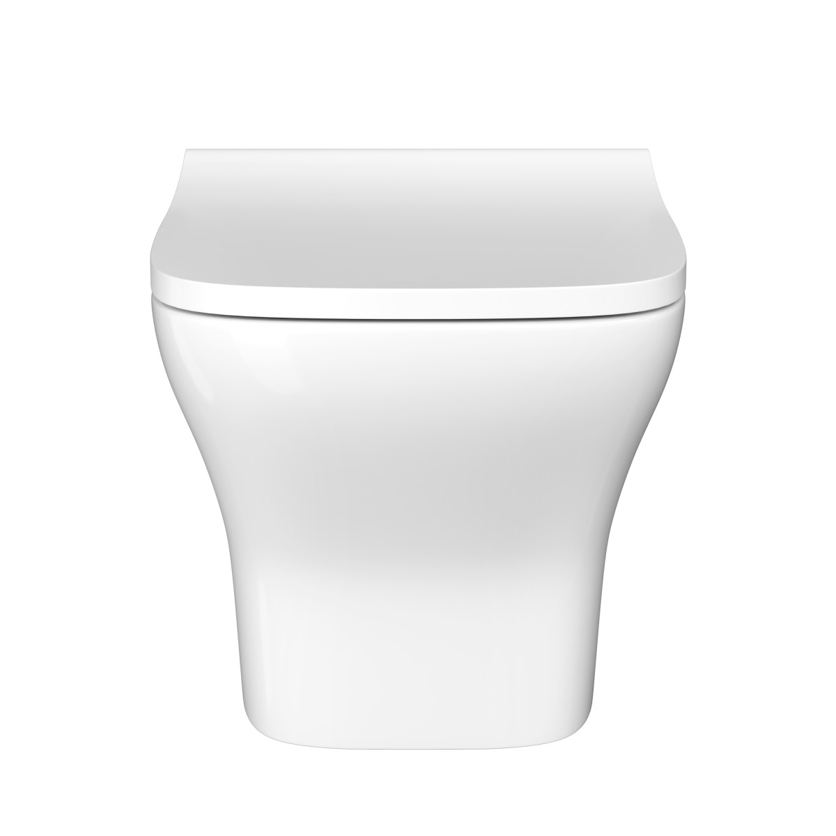 Подвесной унитаз VitrA Zentrum Square 7484B003-0075 безободковый SmoothFlush белый санитарный фарфор антибактериальное покрытие Hygiene