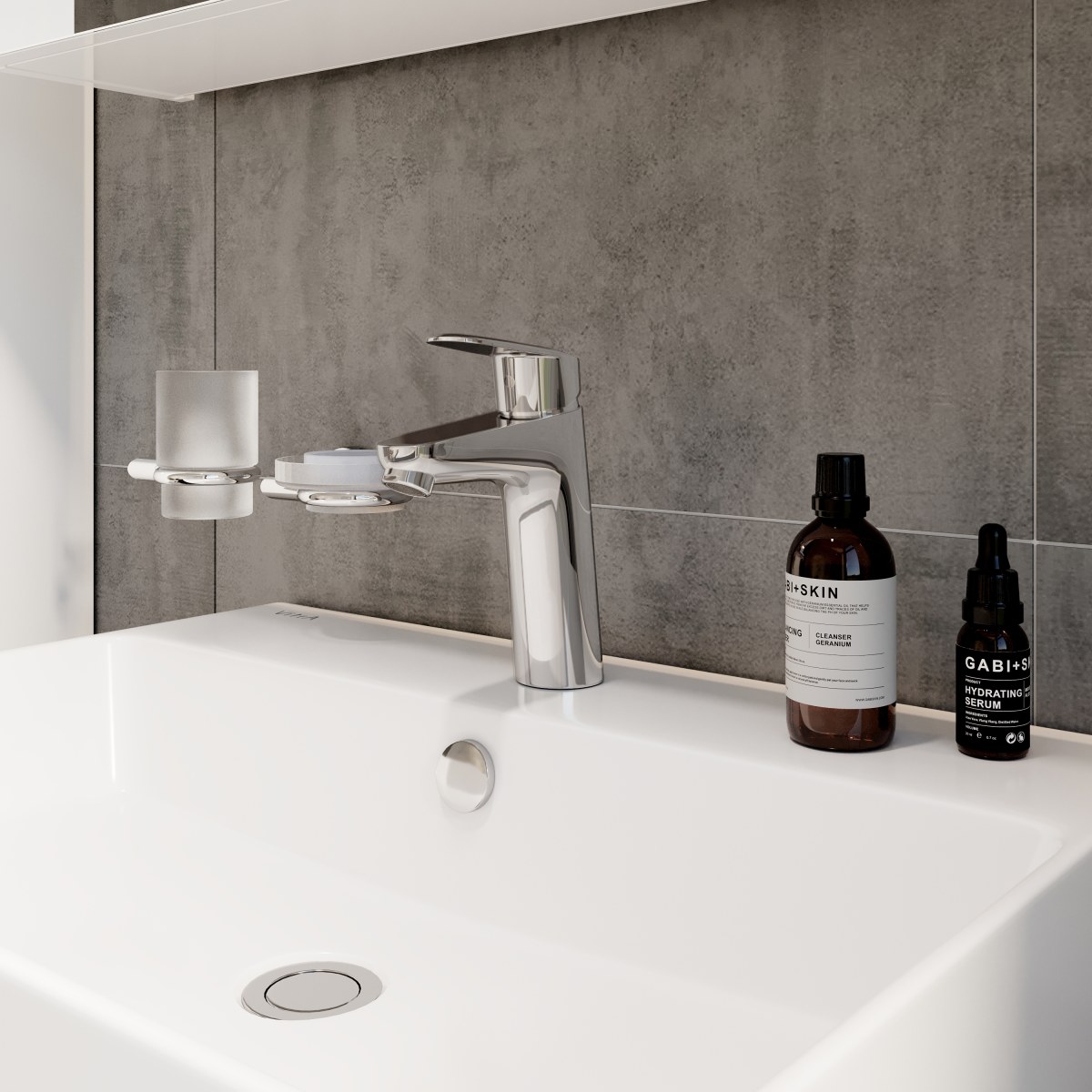 Смеситель для раковины VitrA Flow Round (Флоу Раунд) A42925EXP однорычажный хром латунь