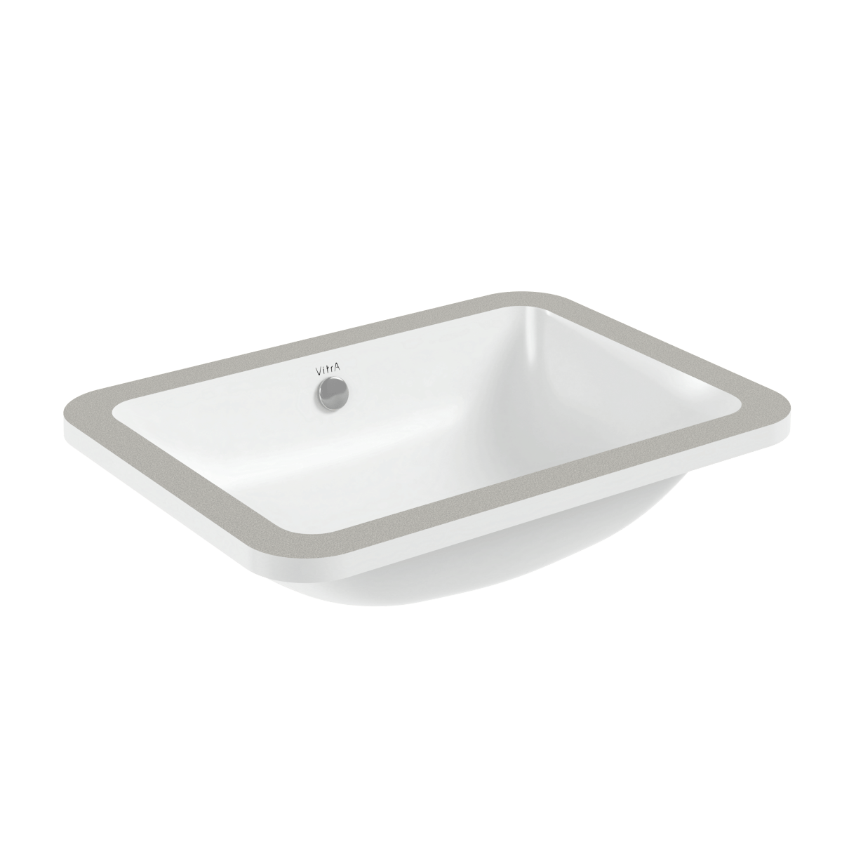 Встраиваемая снизу раковина VitrA S20 5474B003-0618 50 x 37 см