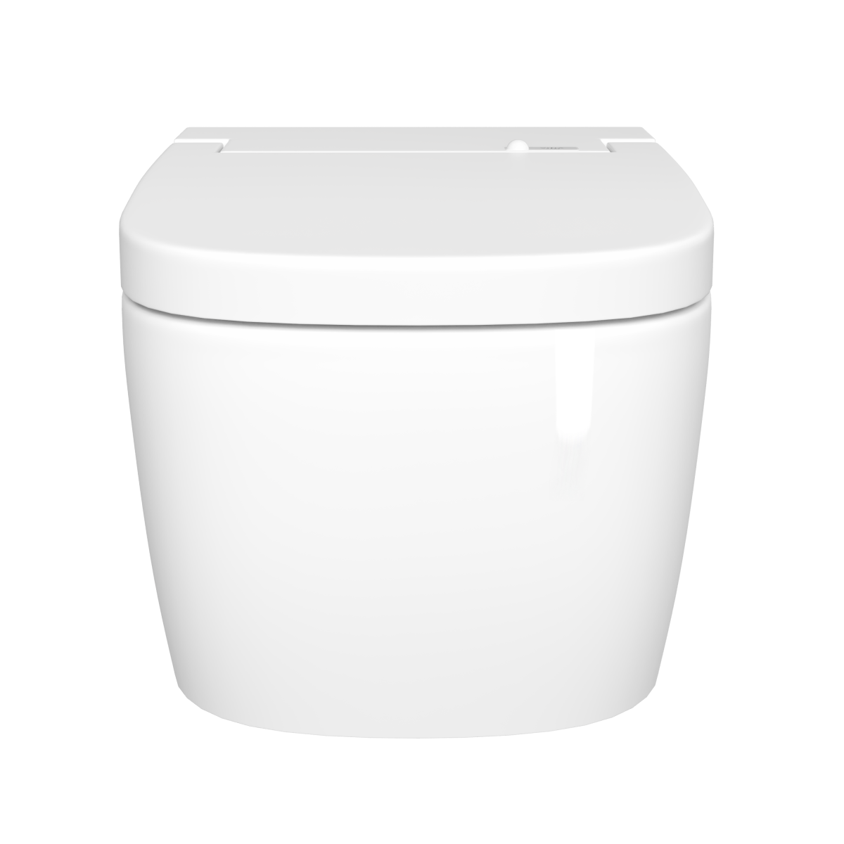 Умный унитаз VitrA V-Care (Ви-Кеар) 5674B003-6193 Basic подвесной безободковый Rim-ex (Рим-экс) c бидеткой белый санитарный фарфор антибактериальное покрытие Hygiene (Хайджн)