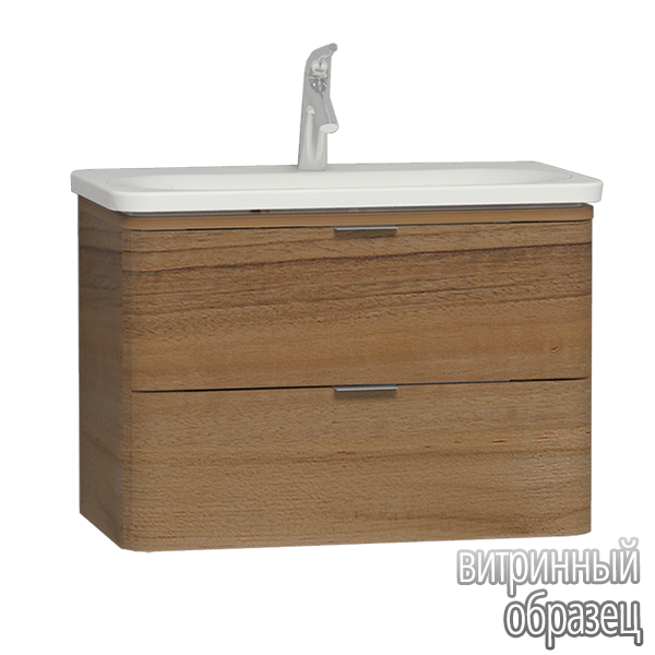 Шкаф Nest Trendy с раковиной, 80 см, натуральное дерево