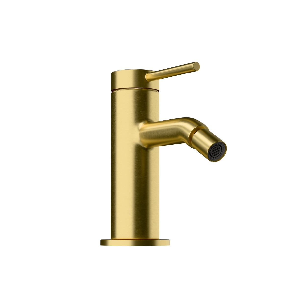 Смеситель для биде VitrA Minimax Round A4353625EXP однорычажный брашированное золото латунь