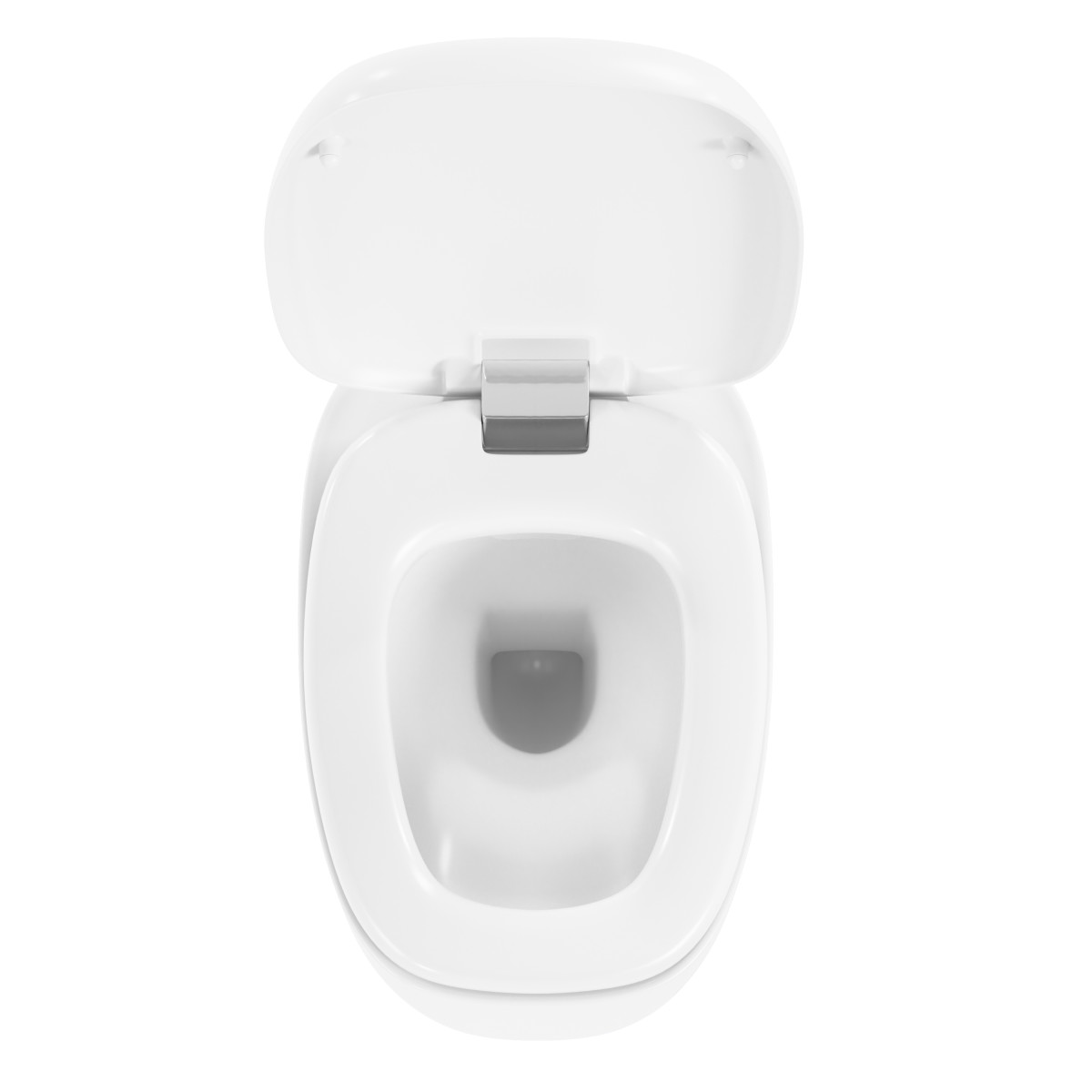 Подвесной унитаз VitrA Plural 7830B401-0075 безободковый Rim-ex матовый белый санитарный фарфор антибактериальное покрытие Hygiene + Clean