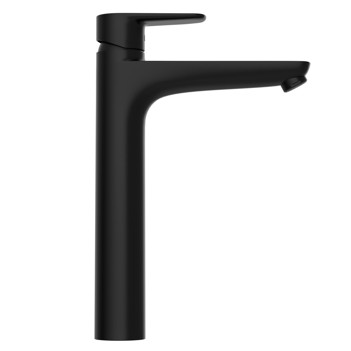 Смеситель для раковины VitrA Flow Soft A4301036EXP однорычажный матовый черный латунь