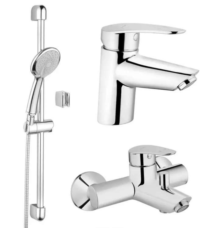 Комплект смесителей VitrA Axe S A49152EXP хром латунь