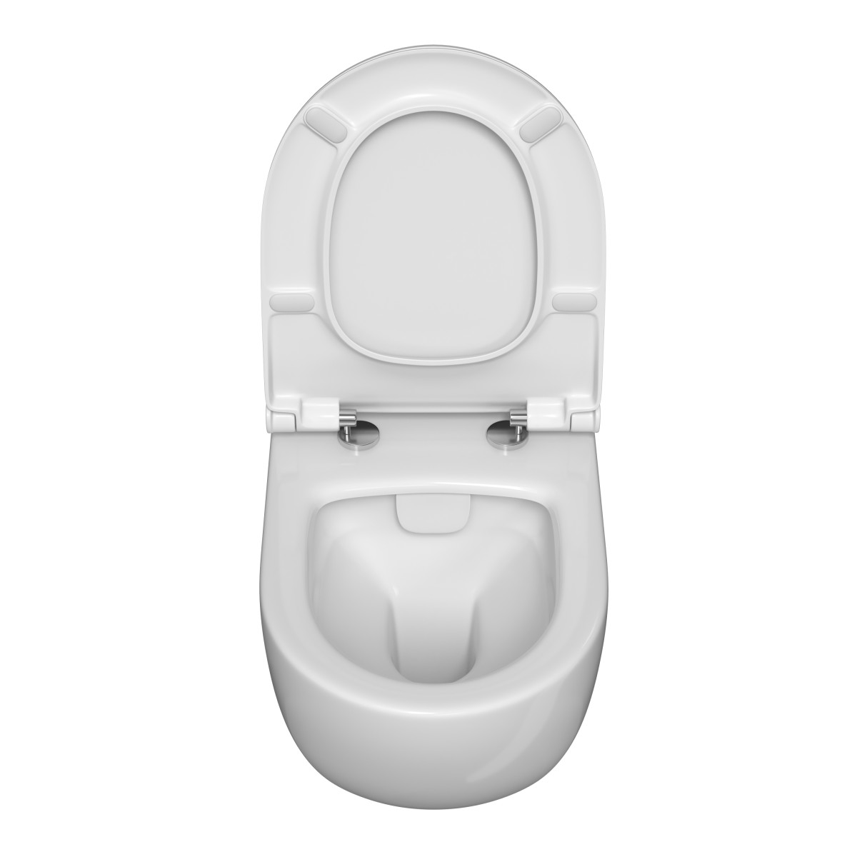 Инсталляция с унитазом VitrA Sento 9830B003-7211 комплект 3 в 1 с сиденьем микролифт безободковый