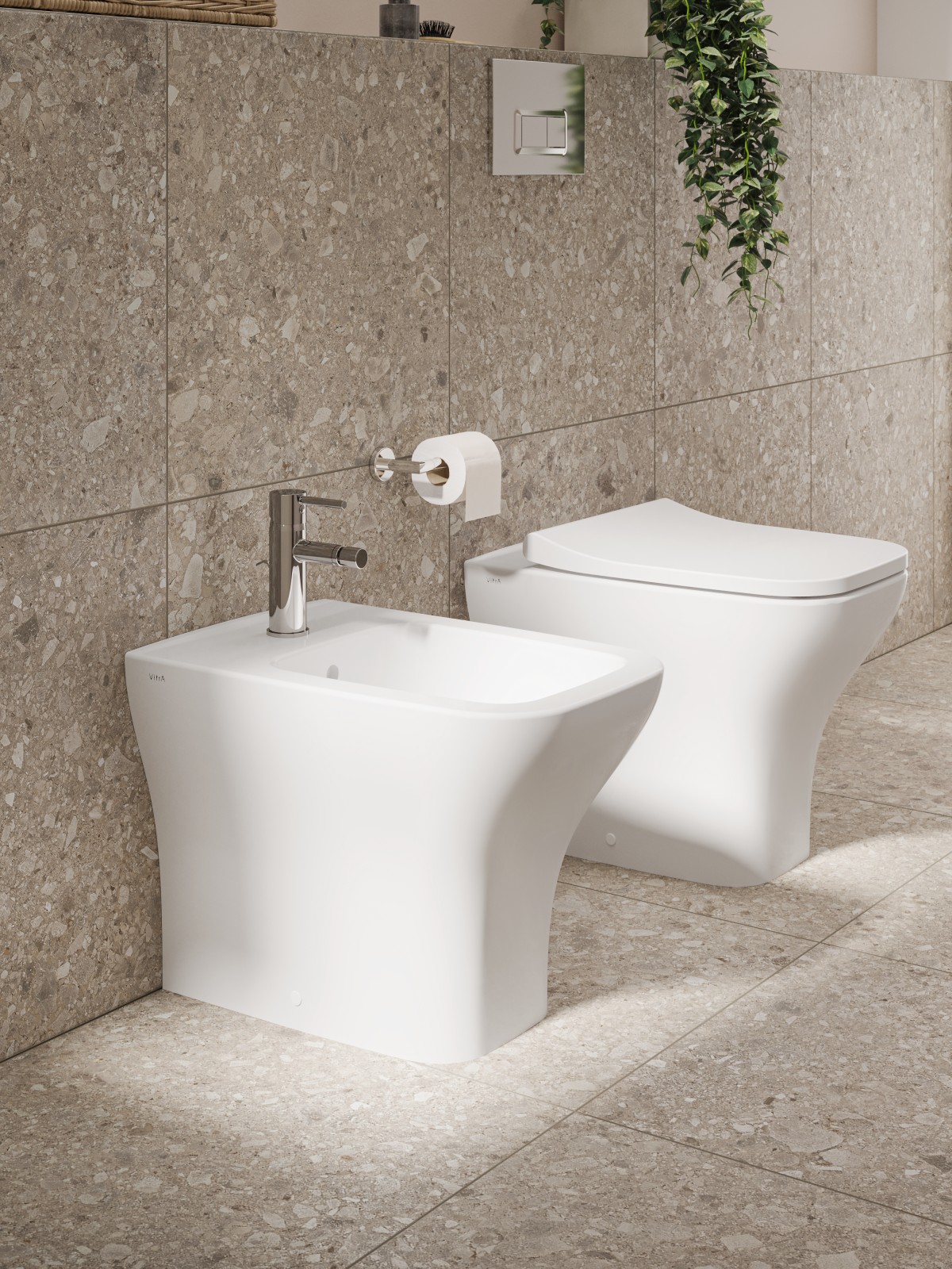 Смеситель для биде VitrA Minimax S (Минимакс С) A41988EXP однорычажный хром латунь