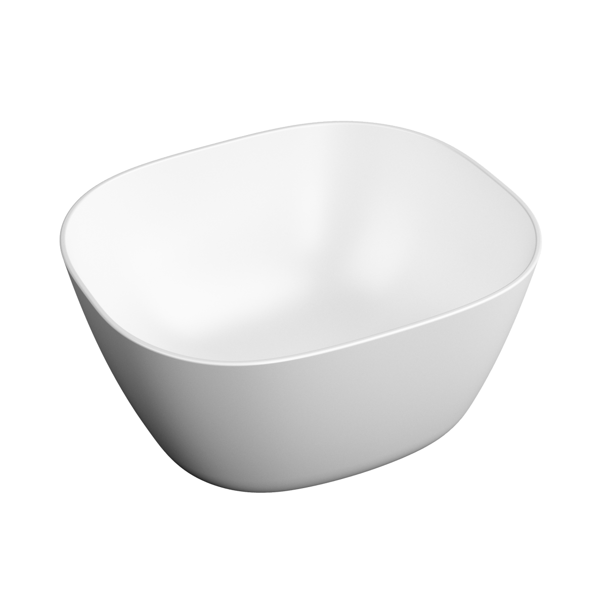 Раковина чаша VitrA Plural (Плюрал) 7811B401-0016 45 x 38 см накладная матовая белая антибактериальное покрытие Hygiene (Хайджн) + Clean (Хайджн + Клин)