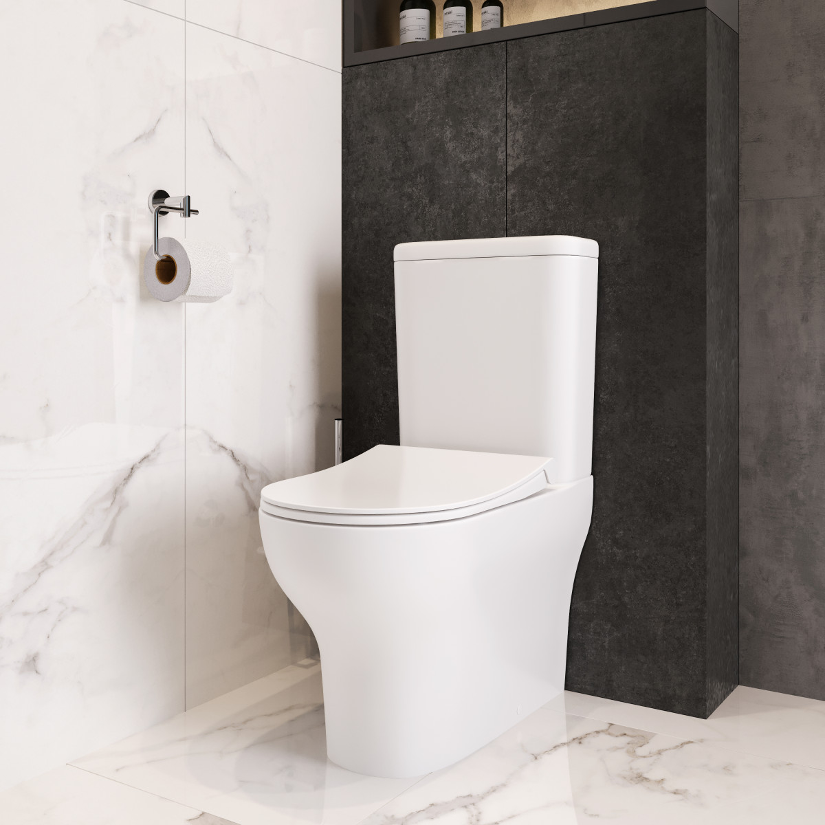 Унитаз-компакт напольный VitrA Zentrum (Зентрум) 9012B003-7226 с сиденьем микролифт белый санитарный фарфор антибактериальное покрытие Hygiene (Хайджн)