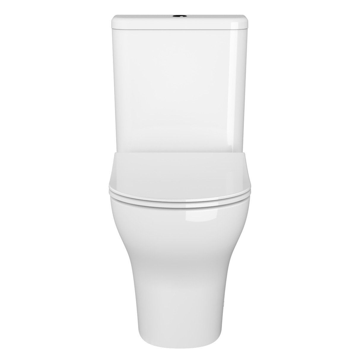 Унитаз-компакт напольный VitrA Zentrum 9824B003-7219 с сиденьем микролифт белый санитарный фарфор антибактериальное покрытие Hygiene