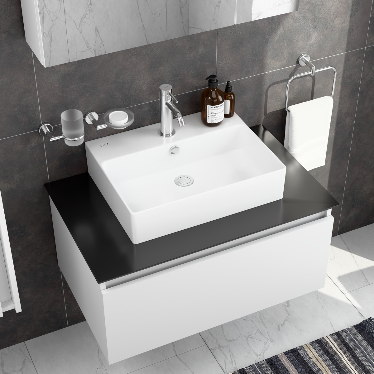 Раковина VitrA M20 8313B003-0001 52 x 40 см белая санитарный фарфор