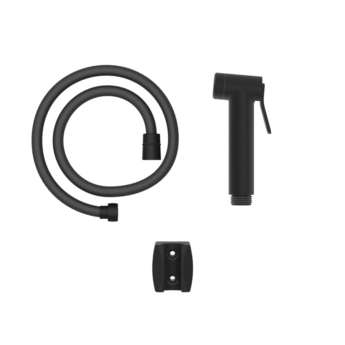 Гигиенический душ A4574736 VitrA без смесителя матовый черный латунь