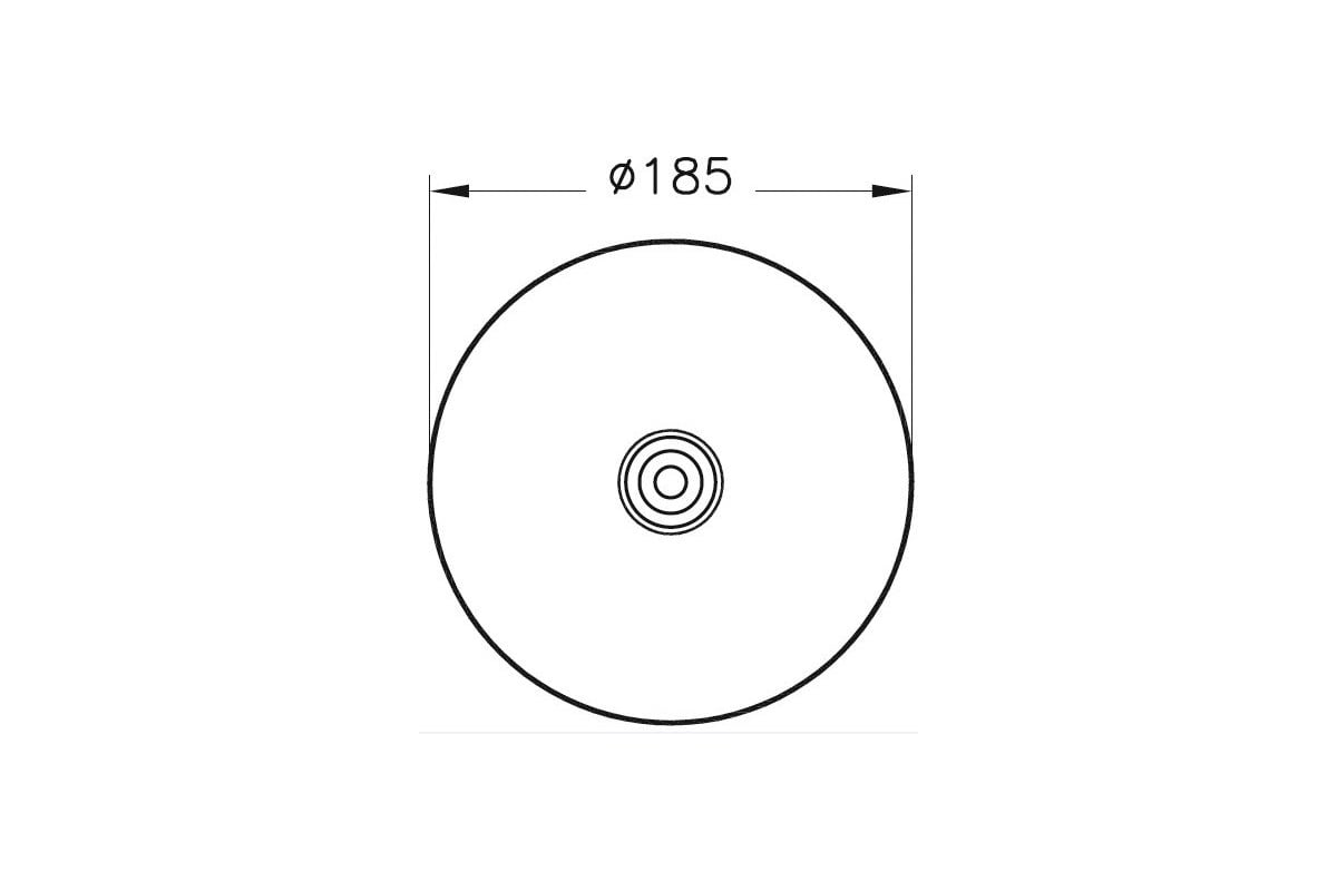 Верхняя лейка Rain L A45708WSA