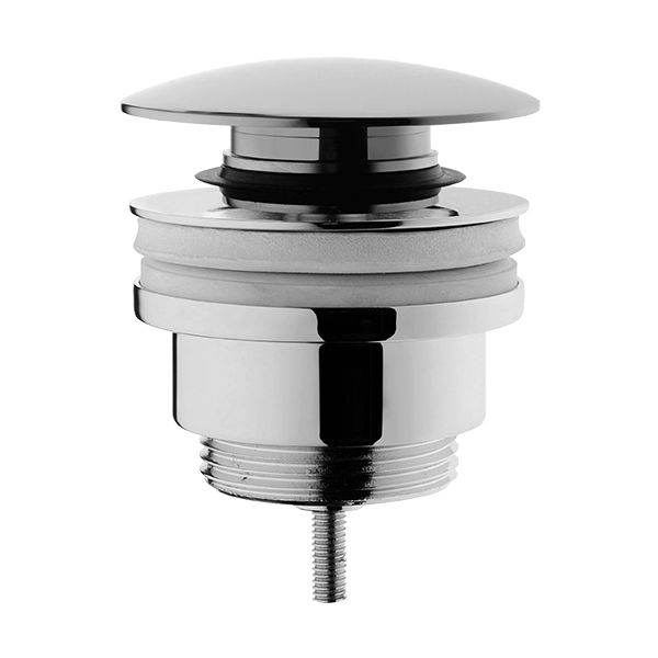 Донный клапан VitrA A45149 нажимной для раковины с переливом хром