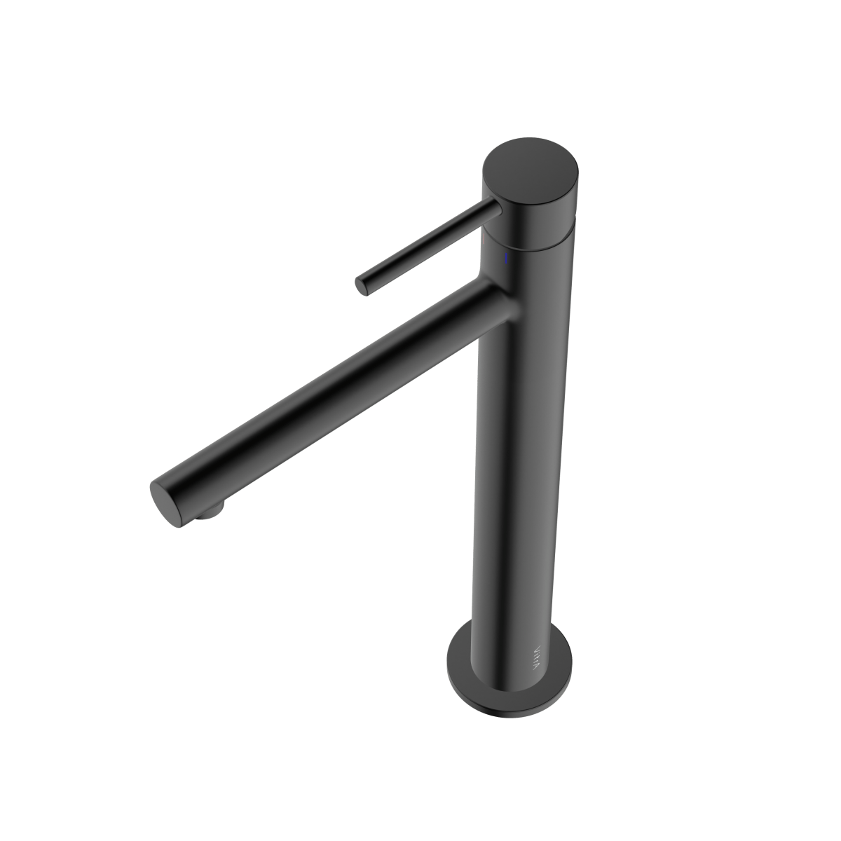 Смеситель для раковины-чаши VitrA Origin (Ориджин) A4255836, однорычажный, матовый черный, латунь