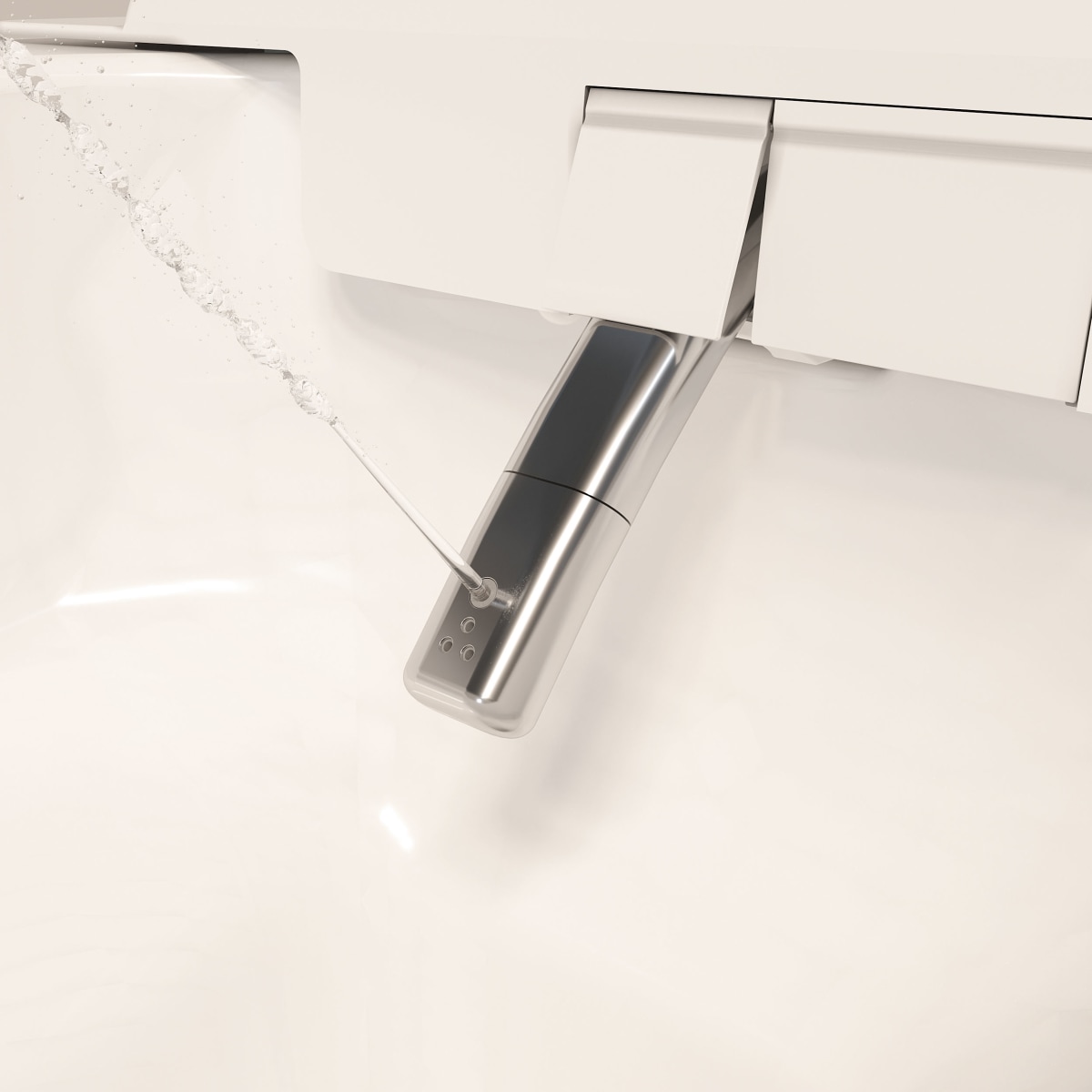 Умный унитаз VitrA V-Care 3 Prime (Ви-Кеар 3 Прайм) подвесной, смыв торнадо, управление из приложения, с пульта, с боковых клавиш, персональные настройки, вариативность струи, система самоочистки, автоматическое открывание