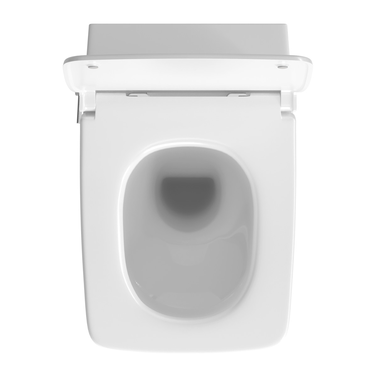 Подвесной унитаз VitrA Metropole 7672B003-1684 с функцией биде и встроенным смесителем безободковый Rim-ex белый санитарный фарфор антибактериальное покрытие Hygiene