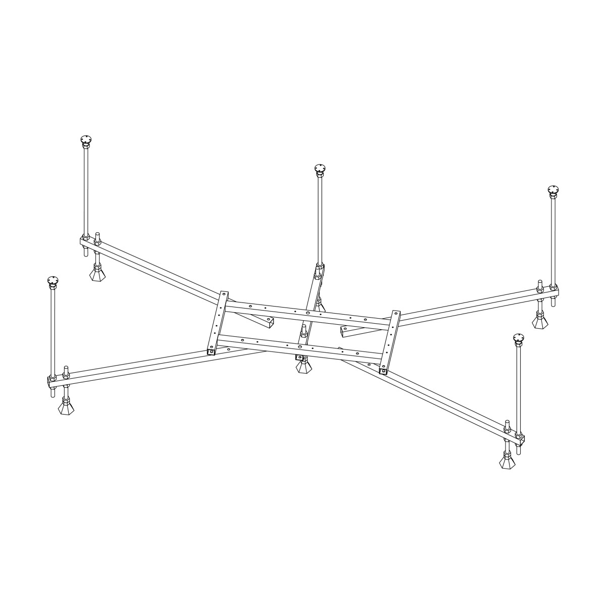 Каркас для ванны VitrA Universal 59999991002 170 x 75/180 x 80 универсальный