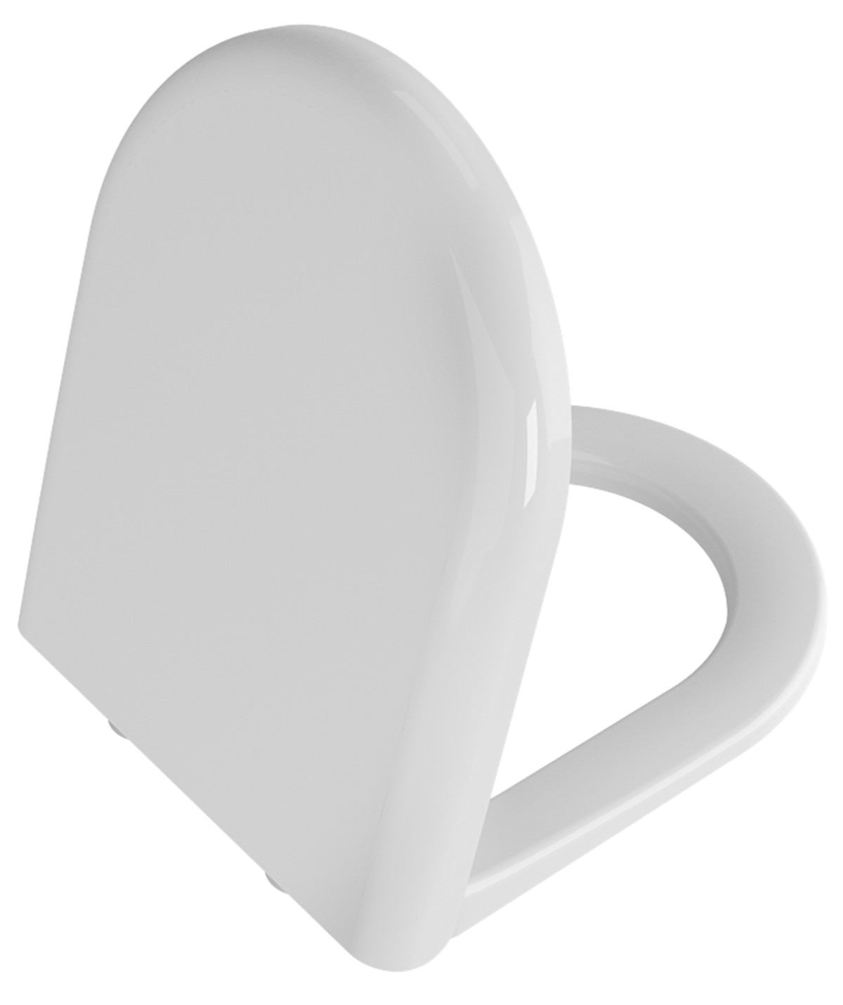 Подвесной унитаз VitrA Zentrum 5795B003-6077 безободковый с сиденьем микролифт дюропласт белый глянец санитарный фарфор антибактериальное покрытие Hygiene