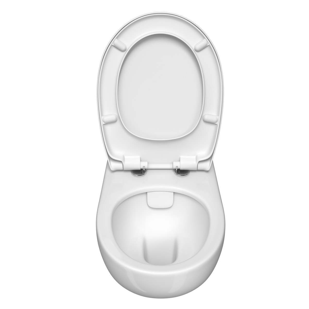 Подвесной унитаз VitrA Conforma (Конформа) 5810B003-6234 безободковый с сиденьем микролифт дюропласт белый глянец санитарный фарфор антибактериальное покрытие Hygiene (Хайджн)