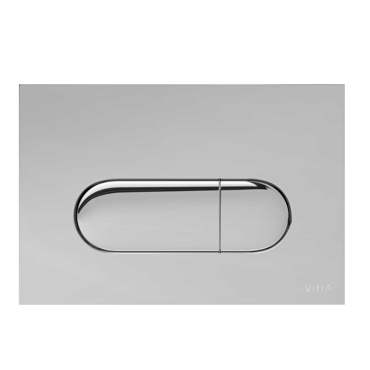 Кнопка смыва для инсталляции VitrA Root Round 740-2280 глянцевая хром двойный смыв