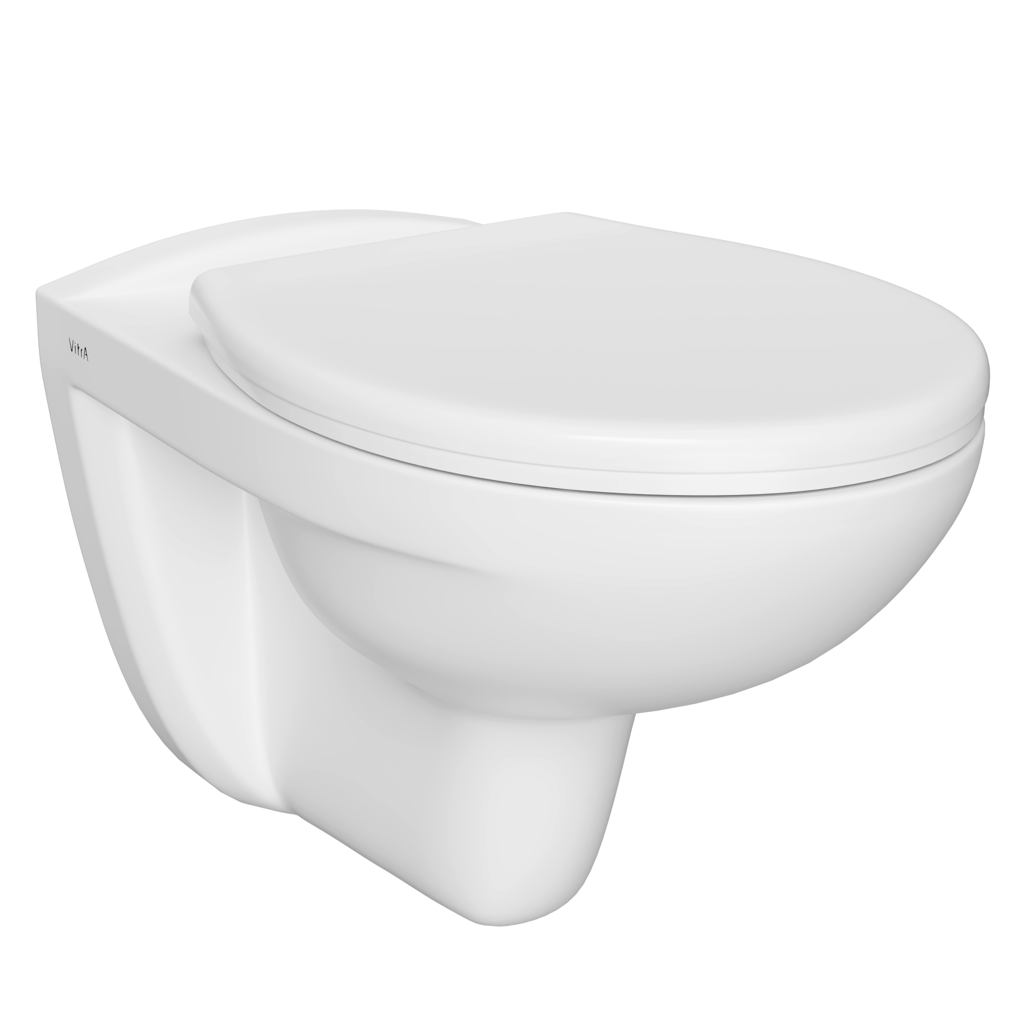 Подвесной унитаз VitrA Normus 6855B003-0101 ободковый Open-Rim белый санитарный фарфор антибактериальное покрытие Hygiene