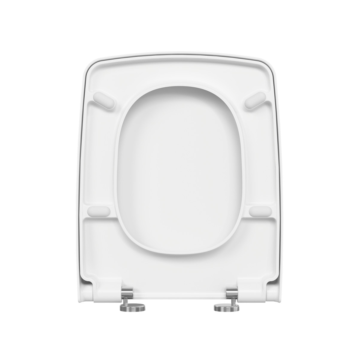 Сиденье для унитаза VitrA Metropole 90-003-009 квадратное белое дюропласт с микролифтом