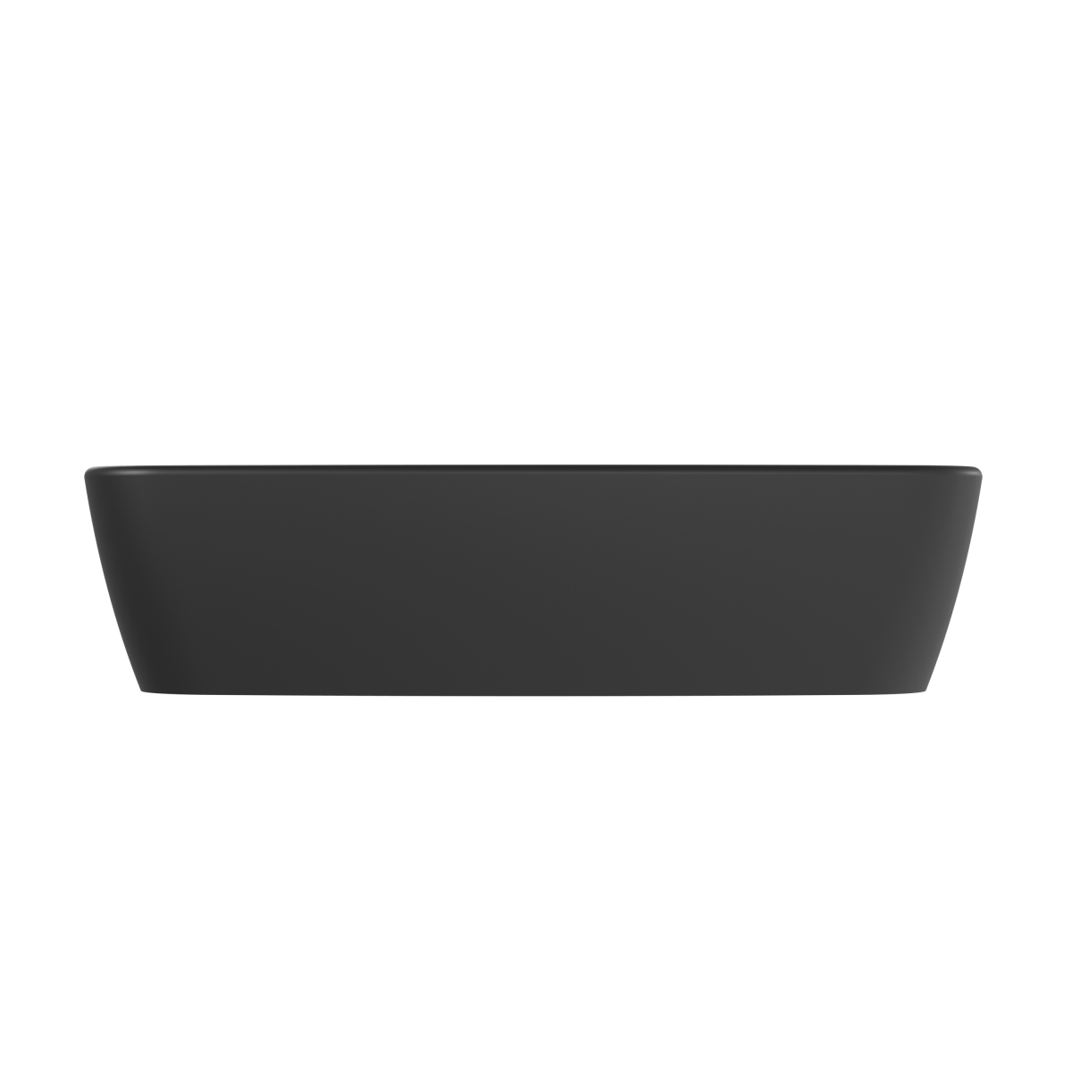 Раковина чаша VitrA Shift (Шифт) 7075B083-0016, 55 x 38 см, накладная, черная, антибактериальное покрытие Hygiene (Хайджн)
