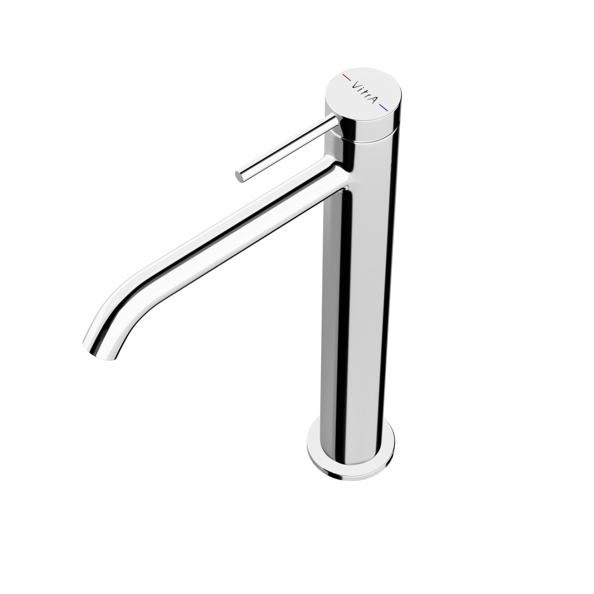 Смеситель для раковины-чаши VitrA Minimax Round A43534EXP однорычажный хром латунь