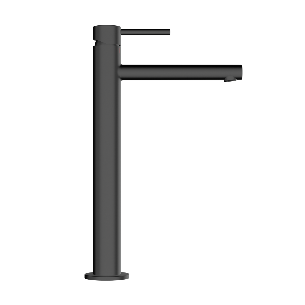 Смеситель для раковины-чаши VitrA Origin (Ориджин) A4255836, однорычажный, матовый черный, латунь