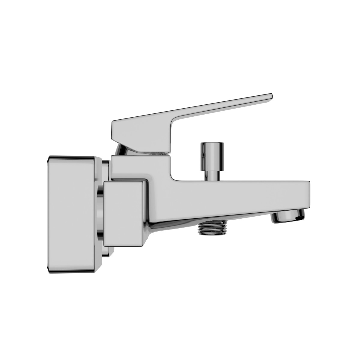 Настенный смеситель для ванны VitrA Minimax Square A43520EXP однорычажный хром латунь