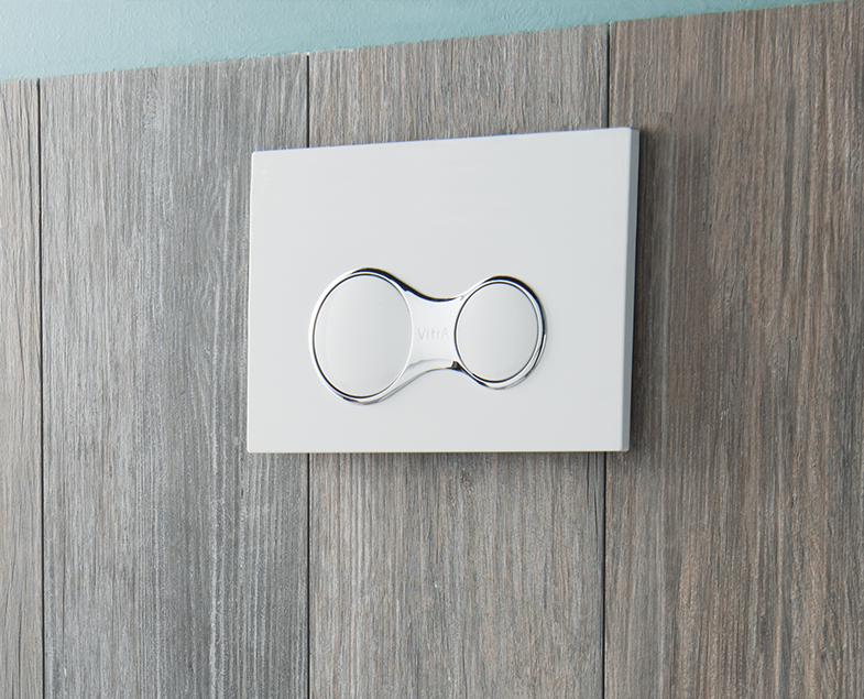 Кнопка смыва VitrA Sirius, цвет Глянцевый Хром