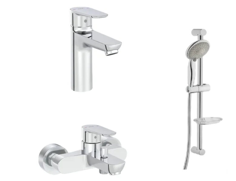 Смеситель для раковины VitrA Flow Soft A42301EXP однорычажный хром латунь