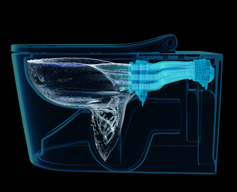 Комплект Vitra Nest QuantumFlush Инсталяция с унитазом и клавишей смыва