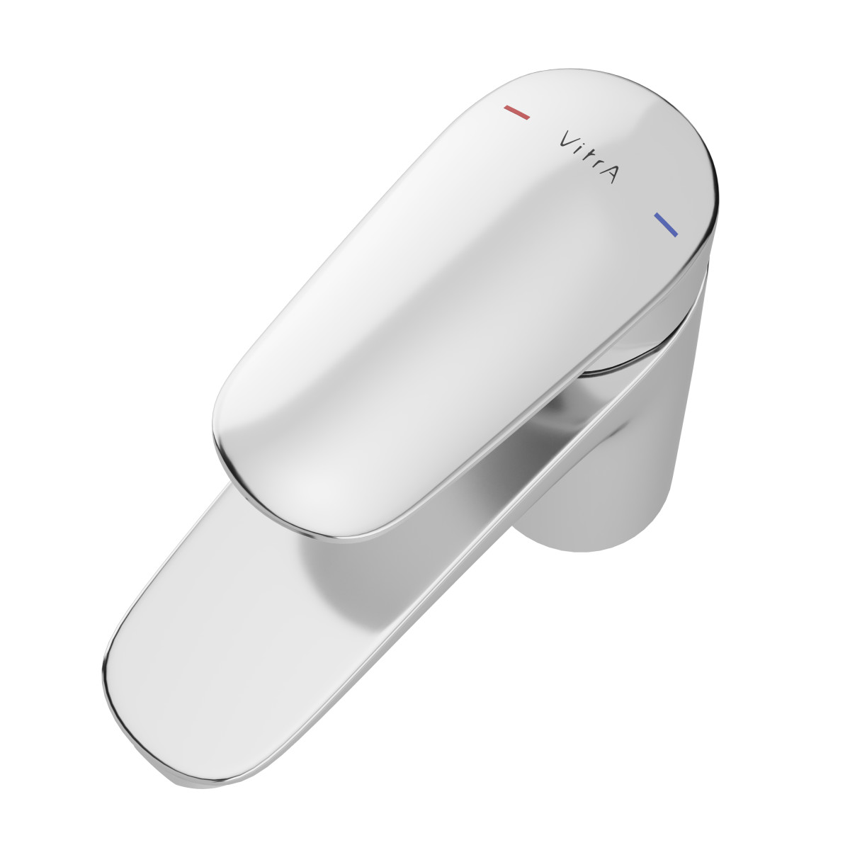 Смеситель для раковины VitrA Flow Round A42925EXP однорычажный хром латунь