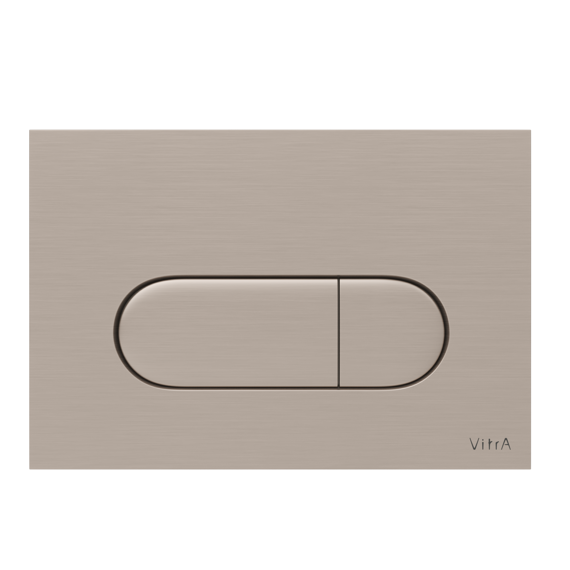 Кнопка смыва для инсталляции VitrA Root Round 740-2295 брашированный никель двойный смыв