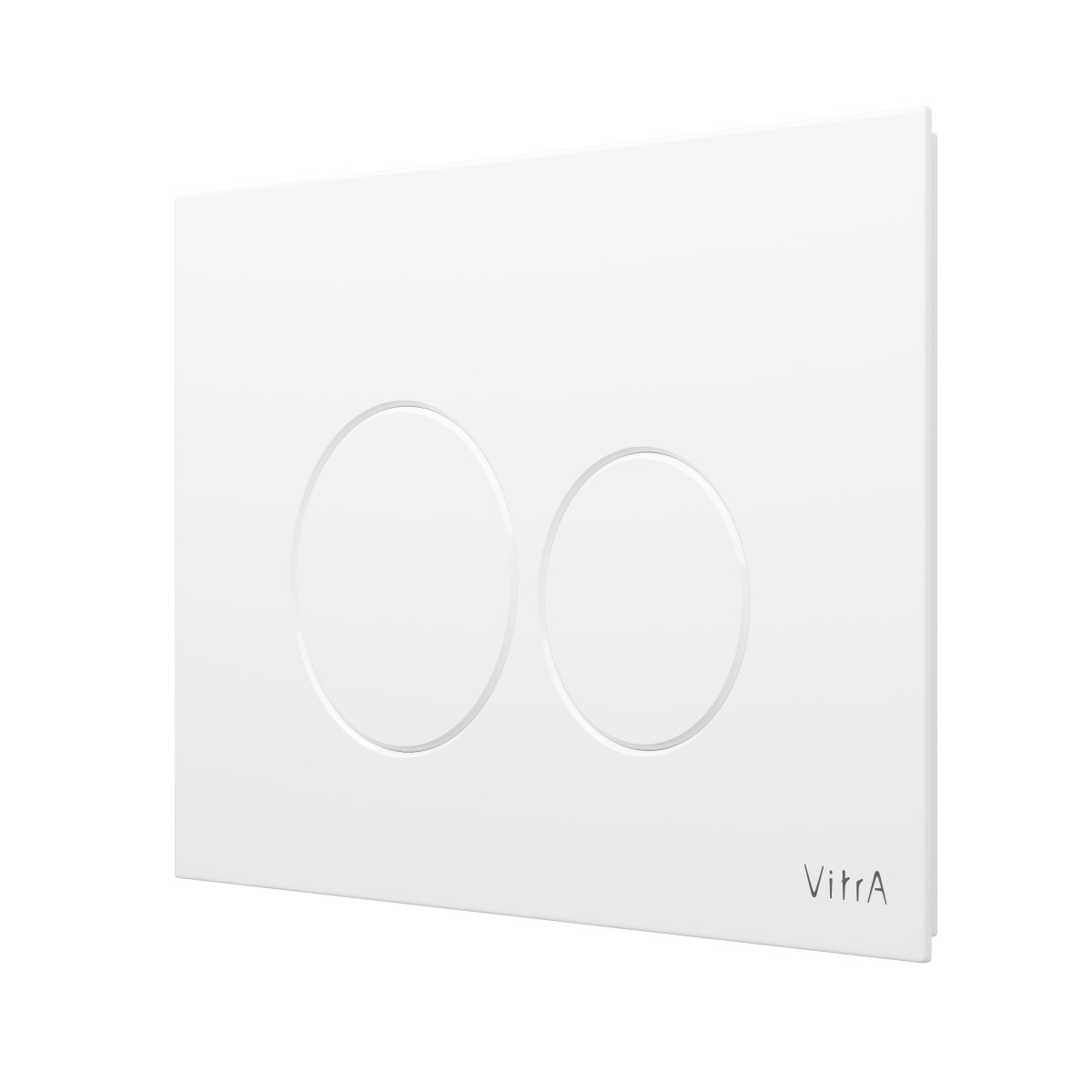 Кнопка смыва для инсталляции VitrA Origin 740-2400 глянцевая белая двойный смыв