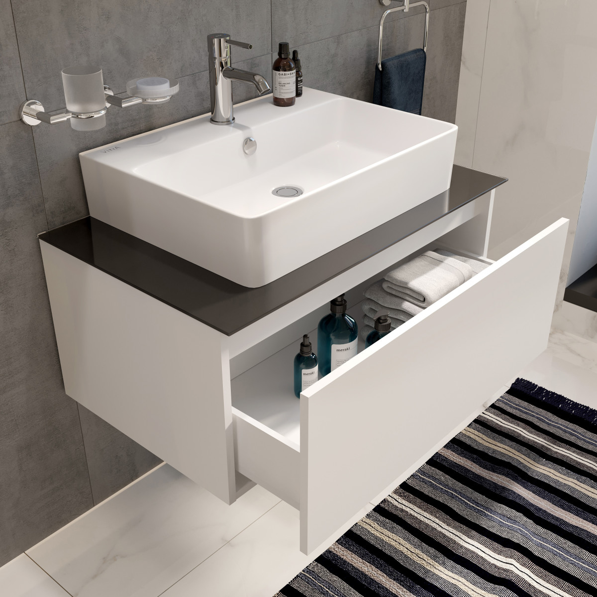 Смеситель для раковины VitrA Minimax S (Минимакс С) A41984EXP однорычажный хром латунь