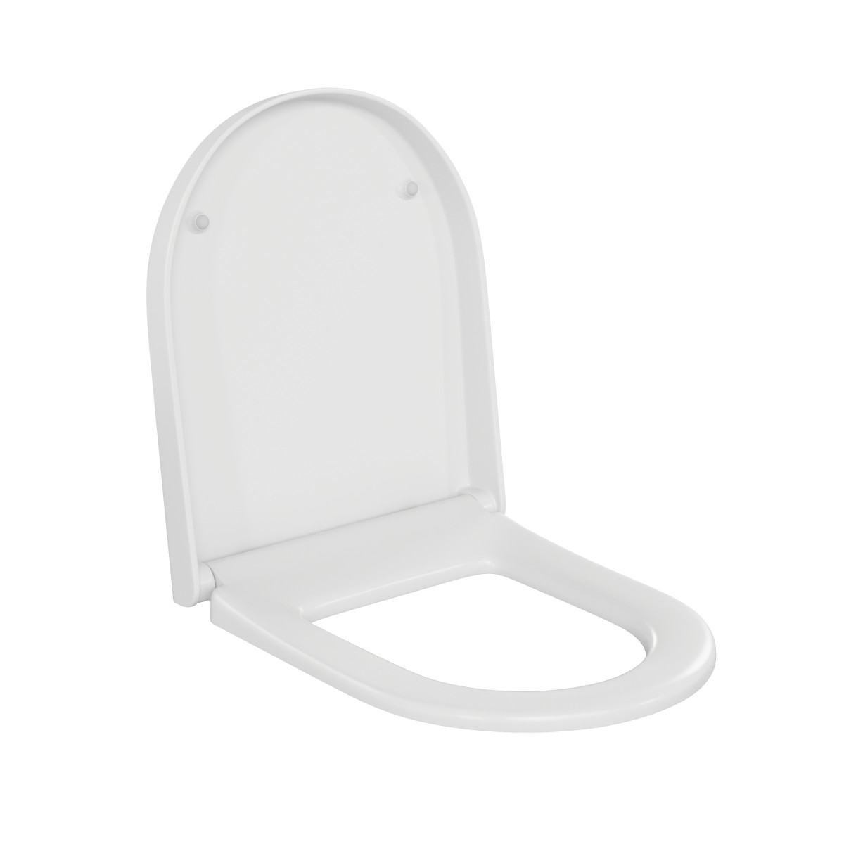 Подвесной унитаз VitrA Zentrum 5795B003-6077 безободковый с сиденьем микролифт дюропласт белый глянец санитарный фарфор антибактериальное покрытие Hygiene