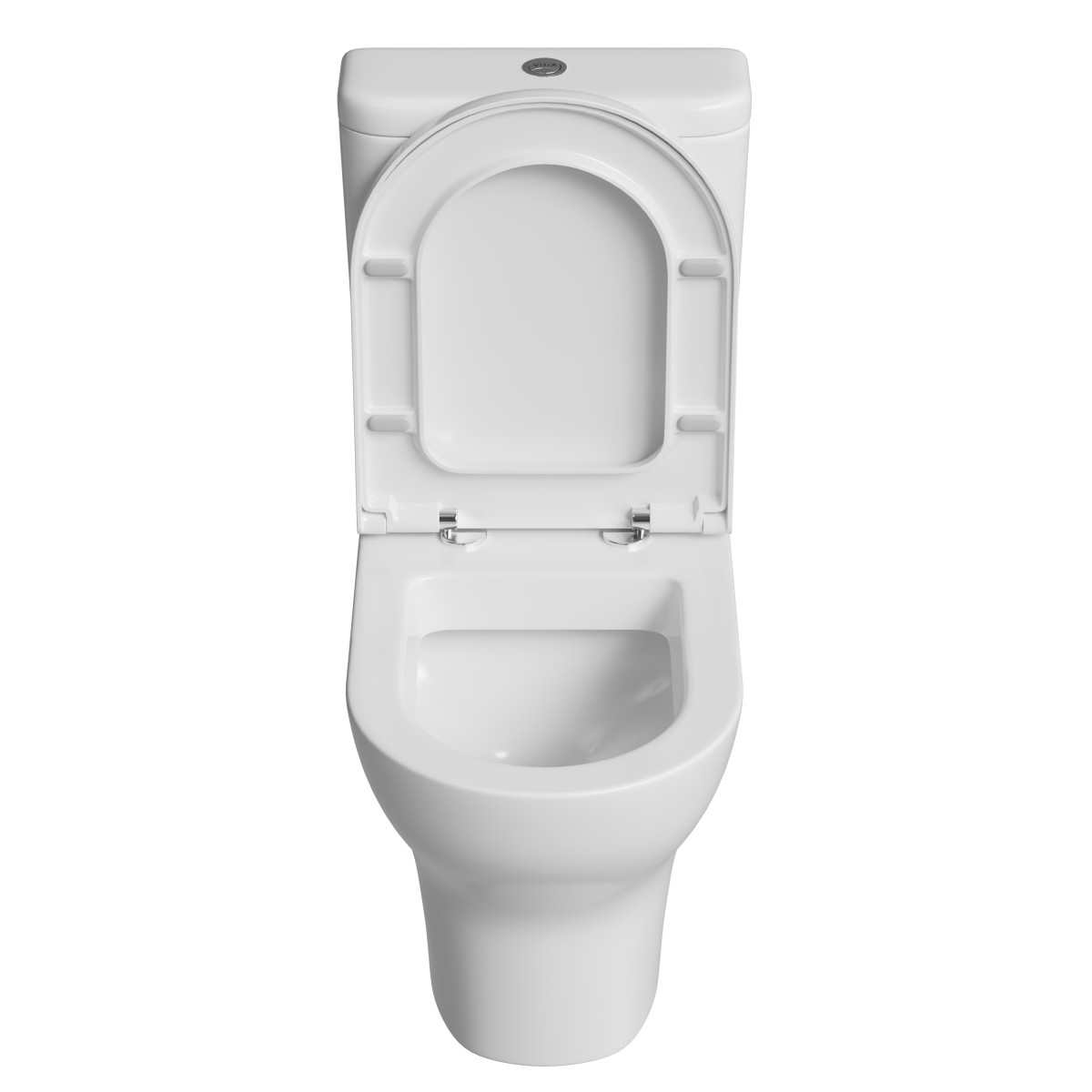 Унитаз-компакт напольный VitrA Zentrum 9012B003-7204 с сиденьем микролифт белый санитарный фарфор антибактериальное покрытие Hygiene