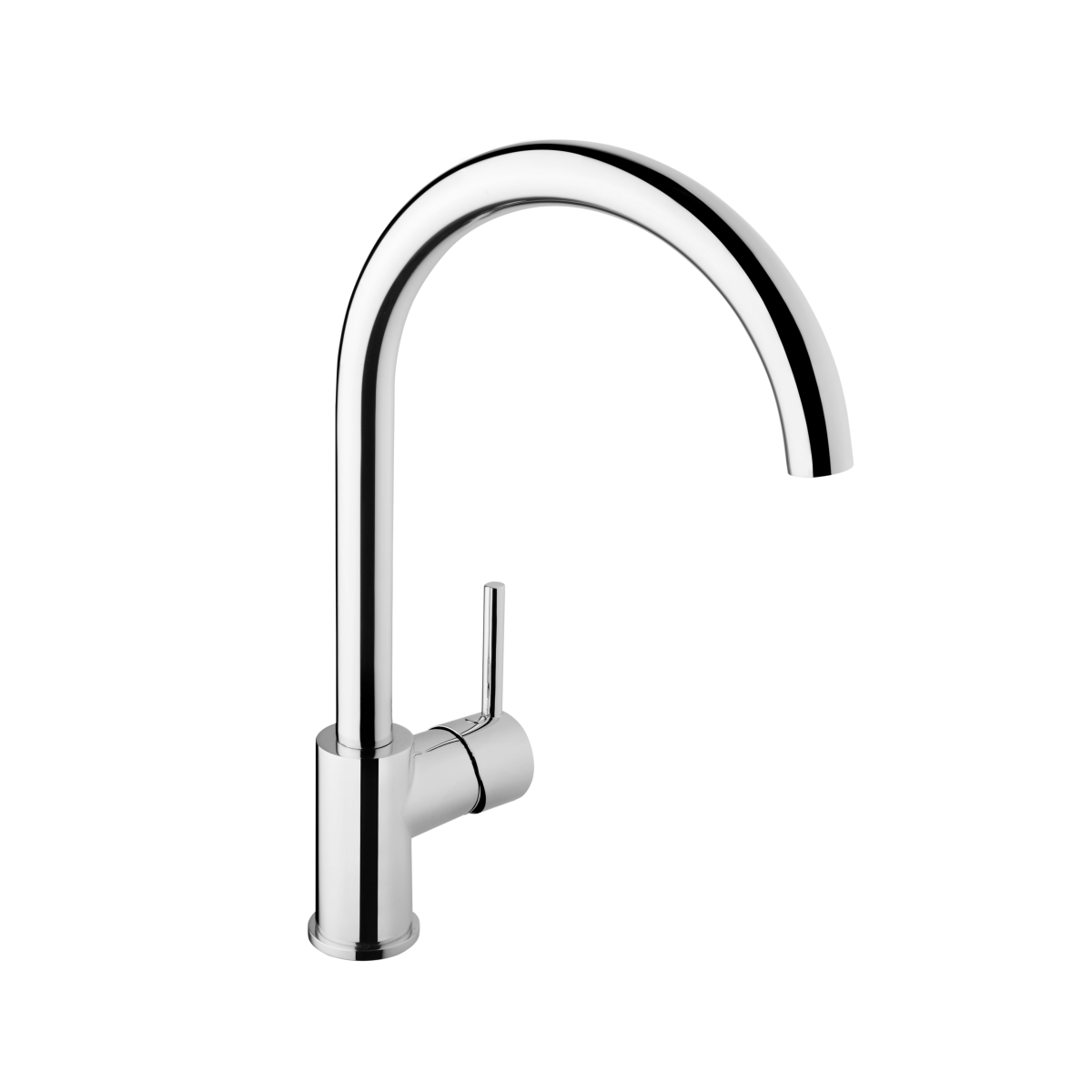 Смеситель для кухни VitrA Minimax S A42091EXP с поворотным изливом однорычажный хром латунь