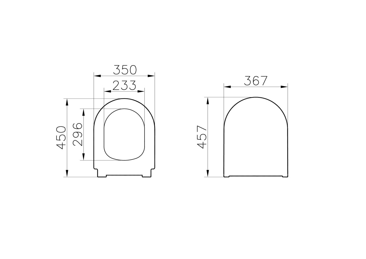 Сиденье для унитаза VitrA Integra (Интегра) 131-003-009 круглое белое дюропласт с микролифтом