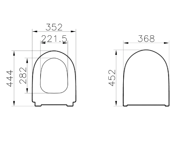 Комплект инсталляция с унитазом Vitra Raum с кнопкой 9830B003-7208